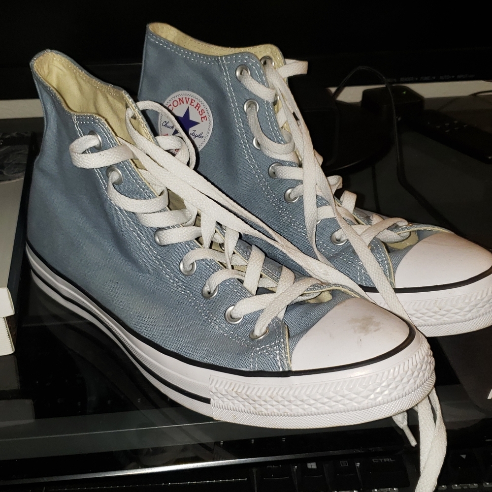 Converse High Top Powder Blue
